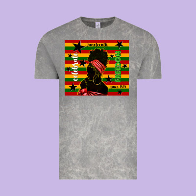 Juneteenth Celebrate Freedom Since 1865 Vintage Tee Designed By Tumblerdesignbyshophia