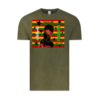 Vintage Olive juneteenth celebrate freedom since 1865 Vintage Tee - TumblerDesignByShophia