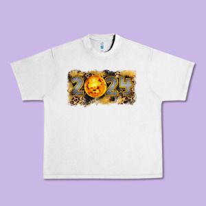 2024 New Year Urban Heavy Tee Designed By Cowgirlartshop