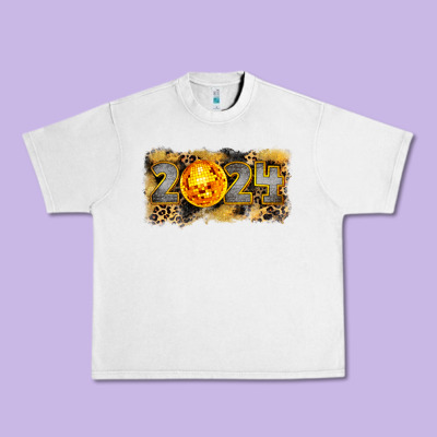 2024 New Year Urban Heavy Tee Designed By Cowgirlartshop