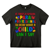Asphalt it takes a special paraprofessional to hear what a Heavy Core Tee - Artiststas