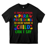 Black it takes a special paraprofessional to hear what a Heavy Core Tee - Artiststas