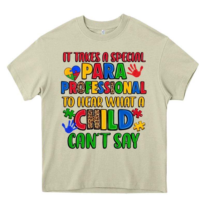 It Takes A Special Paraprofessional To Hear What A Heavy Core Tee by Artiststas | Teevron