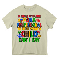 Mossy it takes a special paraprofessional to hear what a Heavy Core Tee - Artiststas