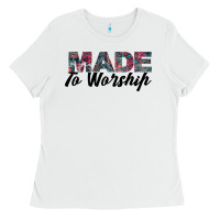 White Made to Worship Ladies Tee - Bettercallsaul