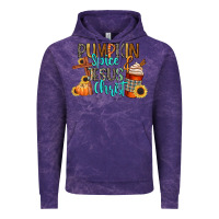 Cloud Purple pumpkin spice and jesus christ Vintage Hoodie - CowGirlArtShop