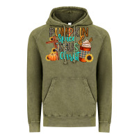 Vintage Olive pumpkin spice and jesus christ Vintage Hoodie - CowGirlArtShop