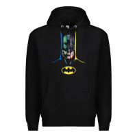 Black B.At.Man 80 Years Many Faces Premium Hoodie - minhPixels