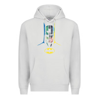 Dove Grey B.At.Man 80 Years Many Faces Premium Hoodie - minhPixels