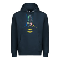 Navy B.At.Man 80 Years Many Faces Premium Hoodie - minhPixels