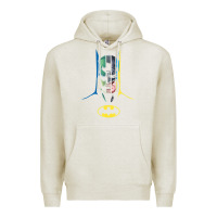 Oatmeal Heather B.At.Man 80 Years Many Faces Premium Hoodie - minhPixels