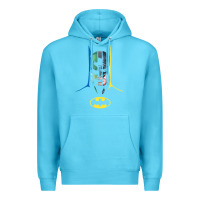 Ocean Blue B.At.Man 80 Years Many Faces Premium Hoodie - minhPixels