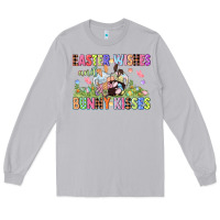 Moon Dust Easter wishes and bunny kisses Easter gnomies  Eas Long Sleeve Tee - CowGirlArtShop