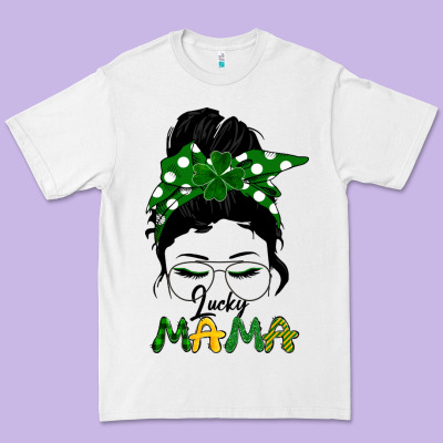 Lucky Mama Premium Tee Designed By Bettercallsaul