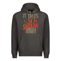 Smoke 50 years old 50th birthday gifts for men and women Premium Hoodie - minhPixels
