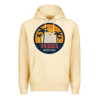 Pina Colada Vieques Puerto Rico Premium Hoodie - minhPixels