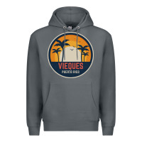 Rock Vieques Puerto Rico Premium Hoodie - minhPixels