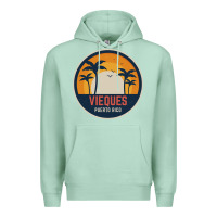 Seafoam Vieques Puerto Rico Premium Hoodie - minhPixels