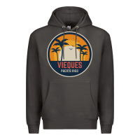 Smoke Vieques Puerto Rico Premium Hoodie - minhPixels