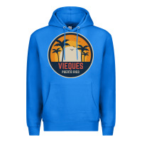 True Royal Vieques Puerto Rico Premium Hoodie - minhPixels
