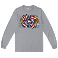 Heather Grey 4th of July Pinwheel Long Sleeve Tee - Jasminsmagicworld