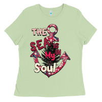 Matcha Summer decor The sea is in my Soul Ladies Tee - Bettercallsaul