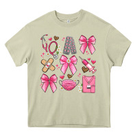 Mossy coquette bow nurse Heavy Core Tee - Artiststas