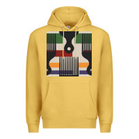 Antique Gold afro comb seamless pattern Premium Hoodie - BundleAndBundleShop