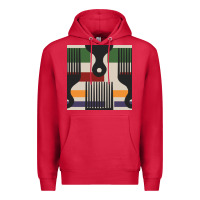 Cardinal afro comb seamless pattern Premium Hoodie - BundleAndBundleShop