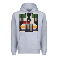 Afro Comb Seamless Pattern Premium Hoodie | Teevron