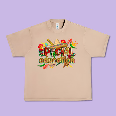 Cinco De Mayo Special Education Urban Heavy Tee Designed By Cowgirlartshop
