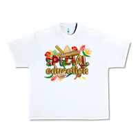 White cinco de mayo special education Urban Heavy Tee - CowGirlArtShop