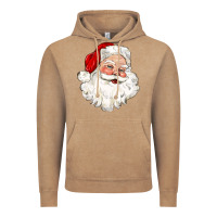 Vintage Coffee santa claus Vintage Hoodie - CowGirlArtShop