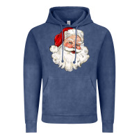 Vintage Denim santa claus Vintage Hoodie - CowGirlArtShop