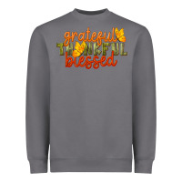 Storm Fall Grateful Thankful Blessed Heavyweight Sweatshirt - LillyAllenDesigns