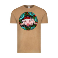Vintage Camel Baby Pig Christmas Vintage Tee - RanaPortraitStore