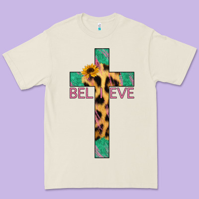 Believe Cross Premium Tee Designed By Bettercallsaul