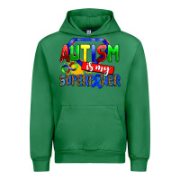 Emerald autism is my superpower Urban Hoodie - AdoDesignShop