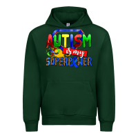 Forest Green autism is my superpower Urban Hoodie - AdoDesignShop