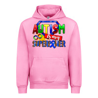 Fuchsia Pink autism is my superpower Urban Hoodie - AdoDesignShop