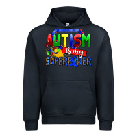Navy autism is my superpower Urban Hoodie - AdoDesignShop