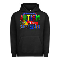 Pigment Black autism is my superpower Urban Hoodie - AdoDesignShop