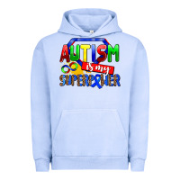 Pigment Grape Ice autism is my superpower Urban Hoodie - AdoDesignShop