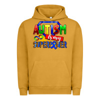 Pigment Peanut Butter autism is my superpower Urban Hoodie - AdoDesignShop