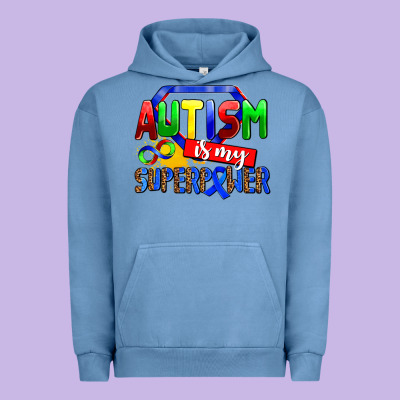 Autism Is My Superpower Urban Hoodie Designed By Adodesignshop