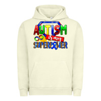 Pigment Pistachio autism is my superpower Urban Hoodie - AdoDesignShop