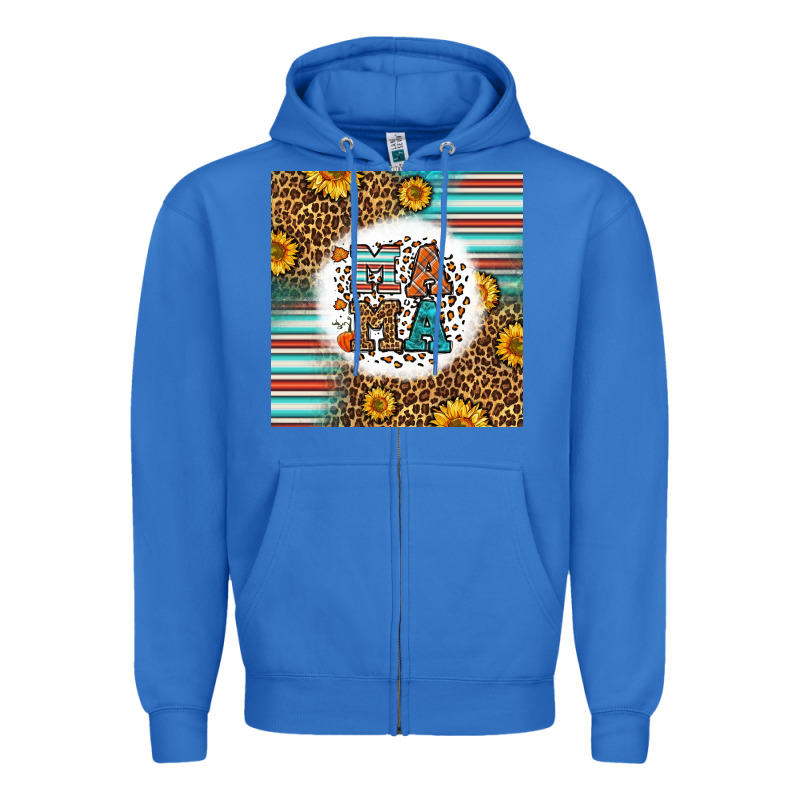Western Fall Mama Zipper Hoodie by LillyAllenDesigns | Teevron