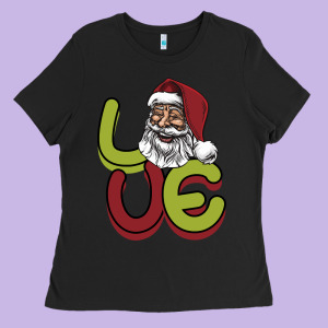 Love Christmas Ladies Tee Designed By Bettercallsaul