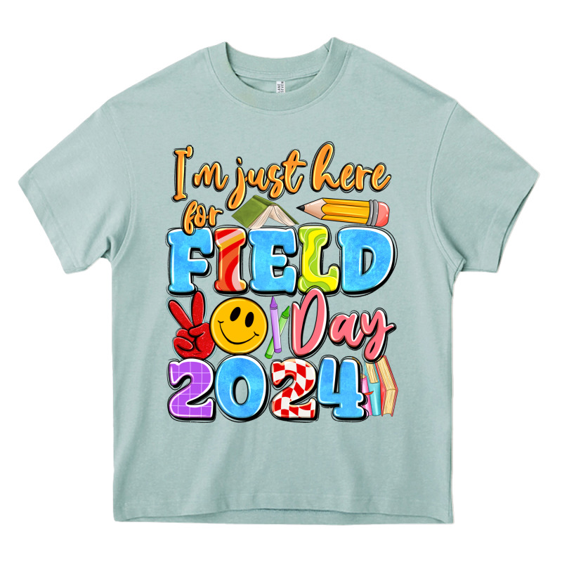 Im Just Here For Field Day 2024 Heavy Core Tee by Artiststas | Teevron