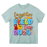 Arona im just here for field day 2024 Heavy Core Tee - Artiststas